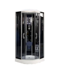 Affare Doccia idromassaggio decor bagno "vesta" con sedile 90x90x215 cm